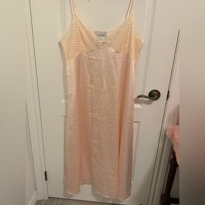 Baby Pink Vintage Slip Dress